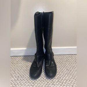 Ralph Lauren-Black riding boots-size 7.5